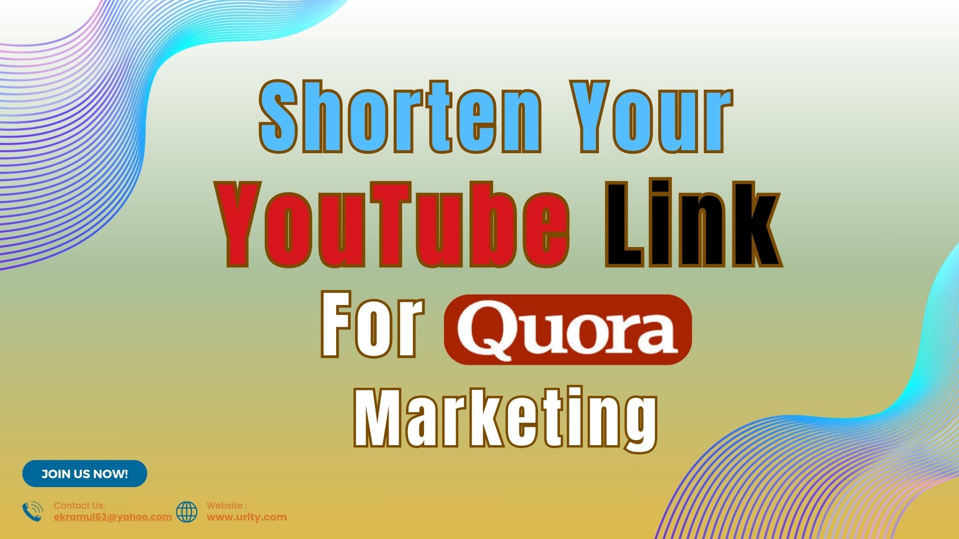 Shorten YouTube Links for Quora Marketing